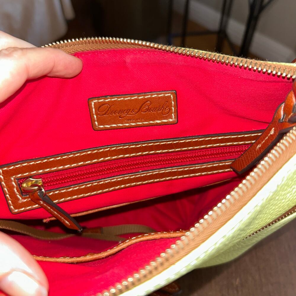 Dooney & Bourke All Leather Pebble Leather Crossbody / Shoulder Bag - Picture 11 of 16
